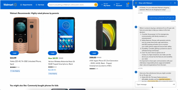 Walmart experimentiert mit neuen generativen KI Tools die Ihnen bei der