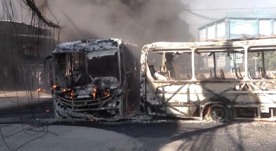 „Terroranschlag einer kriminellen Bande in Rio de Janeiro nach dem