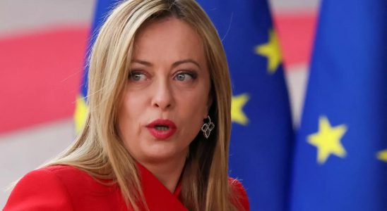 1698890290 Ukraine Muedigkeit Die italienische Premierministerin Giorgia Meloni spricht in einem Scherzanruf