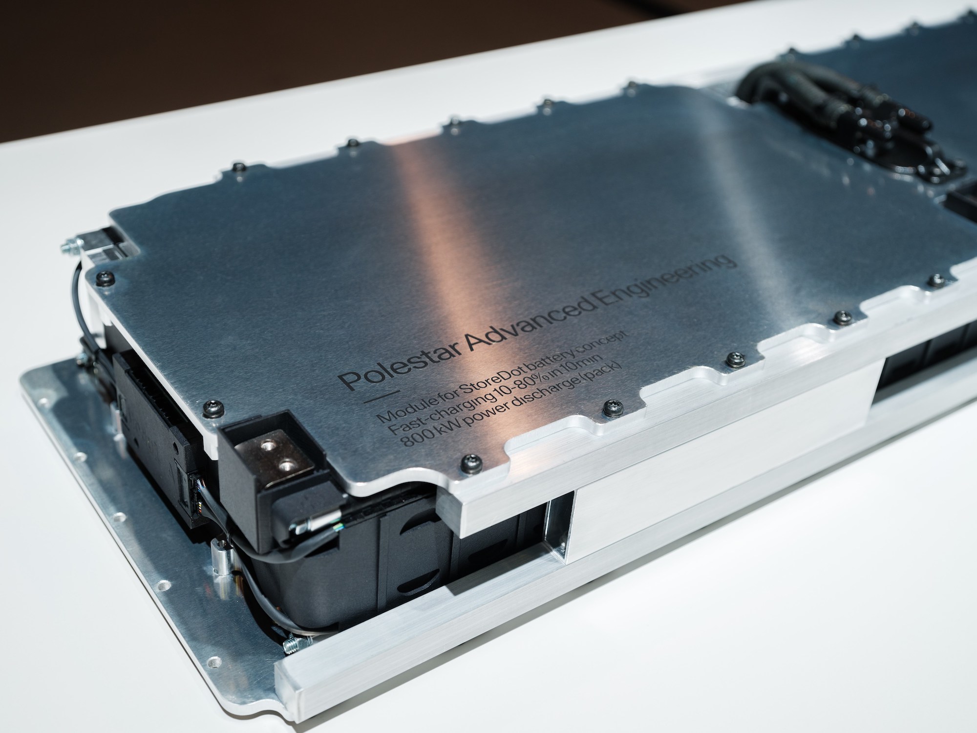 Prototyp eines Polestar-Batteriemoduls