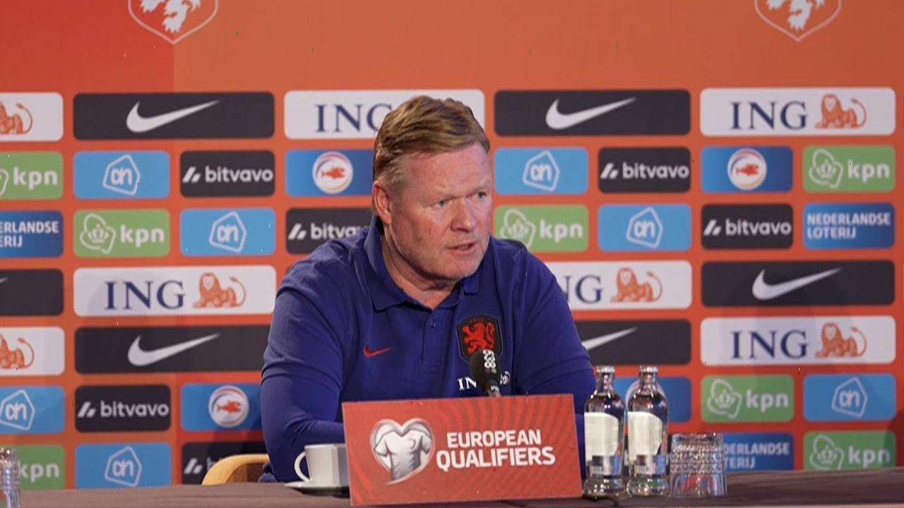 Beeld uit video: Koeman blij met Xavi Simons bij Oranje: 'Hij heeft een grote toekomst'