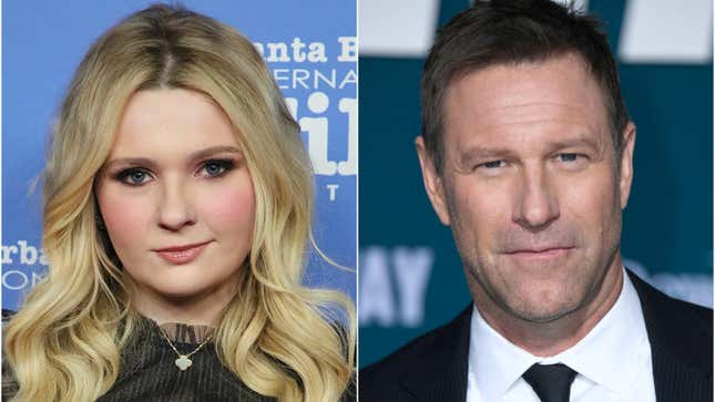 Abigail Breslin behauptete Aaron Eckhart habe sich „aggressiv verhalten