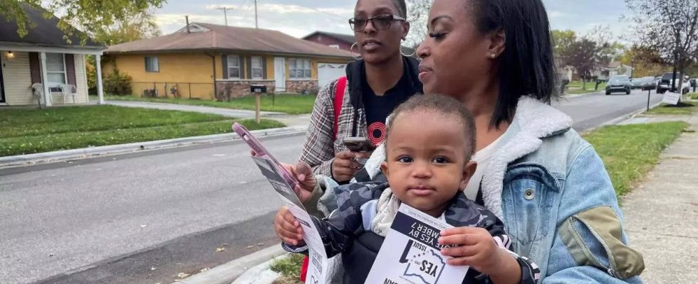 Abtreibung Abstimmung in Ohio prueft Abtreibungsfrage ein Jahr vor dem