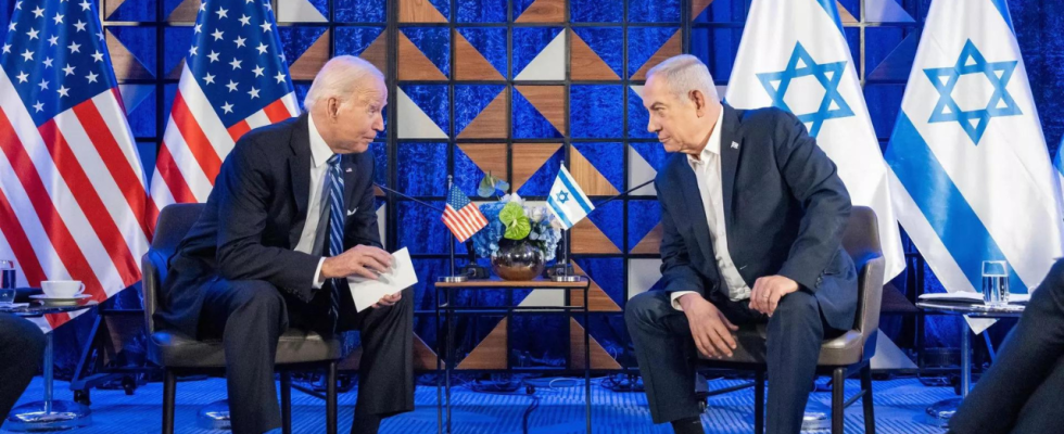 Biden sagt er habe Israel klar gemacht dass es ein