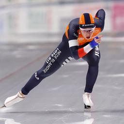 Bronze fuer Rijpma de Jong ueber 3 km Kok und Dijs