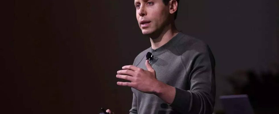 CEO von OpenAI Sam Altman von OpenAI scheidet als CEO