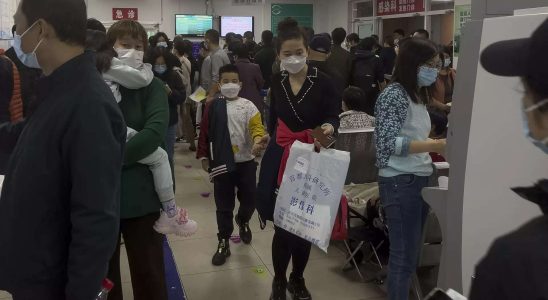 China warnt vor einem bevorstehenden Atemschub nachdem Kinder von einer