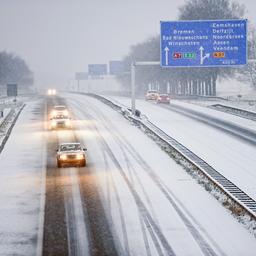 Code Gelb heute Nachmittag aufgrund von Schnee und rutschigen Bedingungen