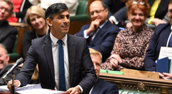 Der britische Premierminister Rishi Sunak kuendigt ein Notstandsgesetz an nachdem