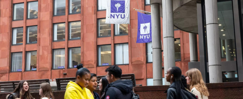 Die New York University wird von juedischen Studenten verklagt die