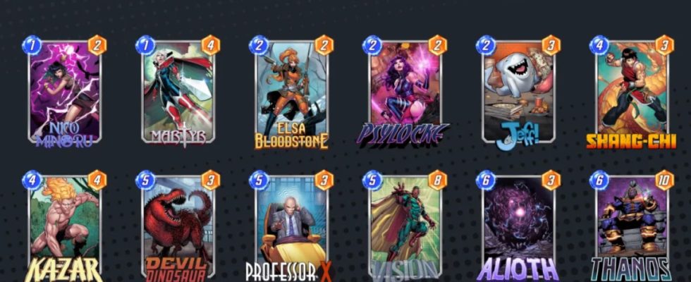 Die besten Martyr Decks in Marvel Snap