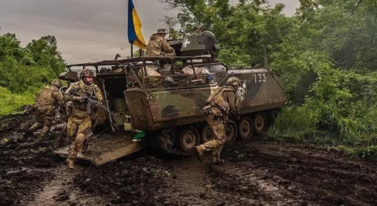 Die ukrainische Armee sagt dass sie am Fluss Dnipro vorrueckt