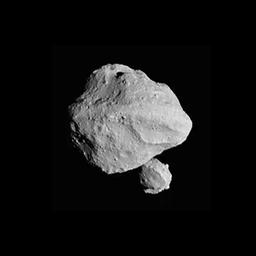 Es stellt sich heraus dass der untersuchte Asteroid einen eigenen