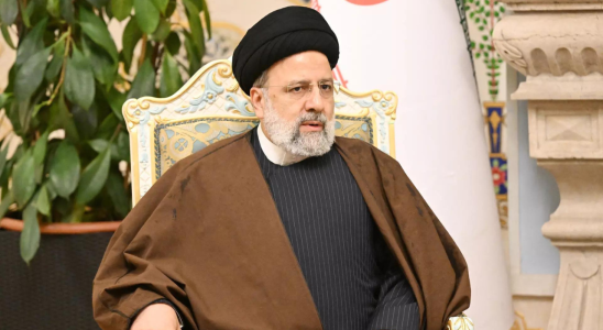 Gaza Der iranische Praesident Raisi sagt dass in Gaza Taten