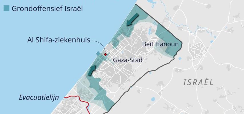 Israel greift groesstes Krankenhaus im Gazastreifen an „Gezielte Operation gegen