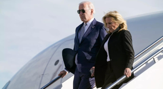 Maine Gemeinde Trauer Biden und die First Lady werden nach