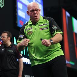 Nach einem Comeback schlaegt der schlampige Van Gerwen auch Kleermaker