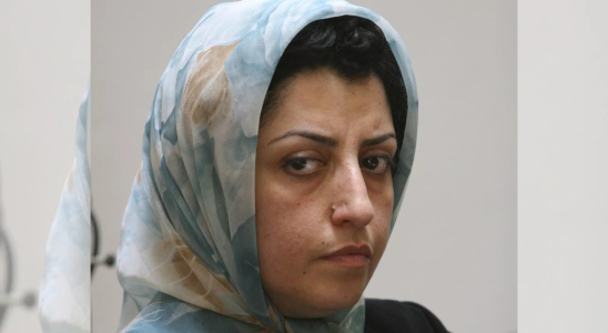 Narges Mohammadi Der inhaftierte iranische Nobelpreistraeger Mohammadi tritt in einen