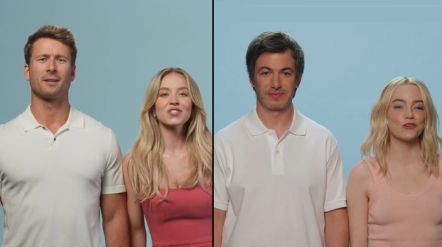 Nathan Fielder und Emma Stone parodierten blitzschnell Glen Powell und