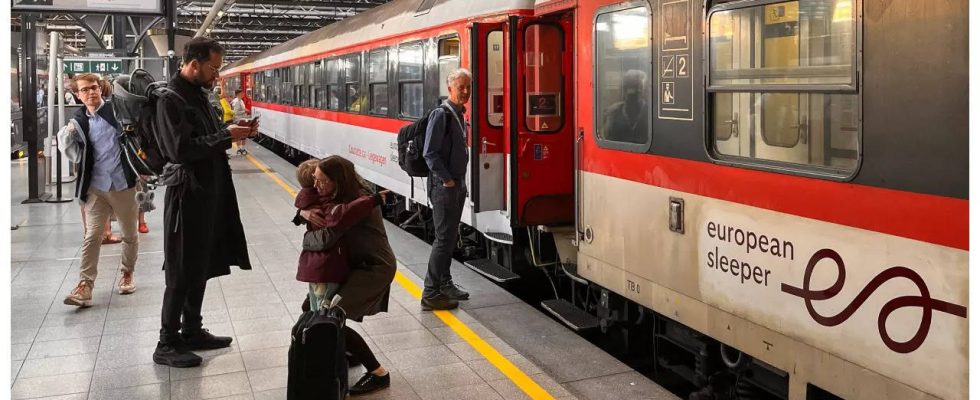 Neue Strecken alte Waggons Europas Nachtzuege kommen nur schwer voran