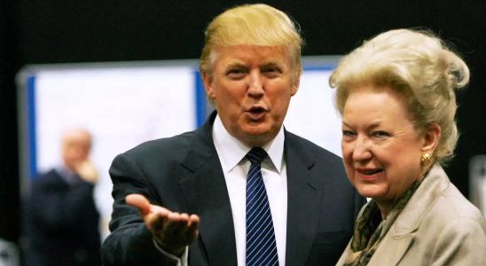 New Yorker Polizei Donald Trumps aeltere Schwester Maryanne Trump Barry