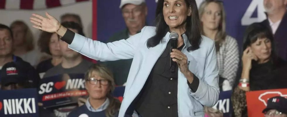 Nikki Haley gewinnt die Unterstuetzung des maechtigen Koch Netzwerks als sie