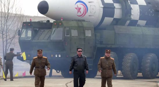 Nordkorea testet neue Triebwerke fuer ballistische Raketen um US Stuetzpunkte in