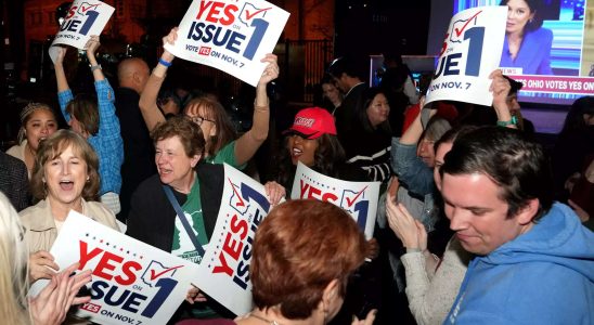 Ohio stimmt fuer die Gewaehrleistung des Abtreibungsrechts waehrend die US Wahlen