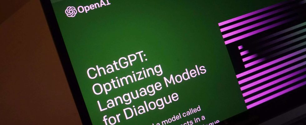 OpenAI OpenAI fuehrt neue ChatGPT Funktion ein und macht einen Witz