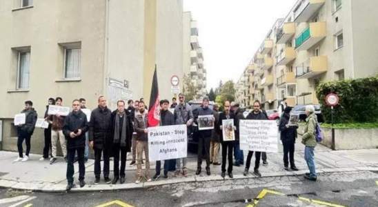 Pakistan Afghanische Gemeinschaft in Oesterreich protestiert gegen Pakistans unmenschliche Behandlung