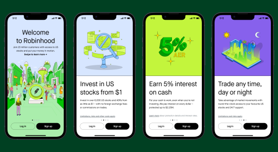 Robinhood bringt seine Aktienhandelsplattform nach Grossbritannien seinem ersten internationalen Markt