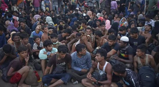 Rohingya Fluechtlinge Mehr als 500 Rohingya Fluechtlinge landen in Indonesien UN Agentur