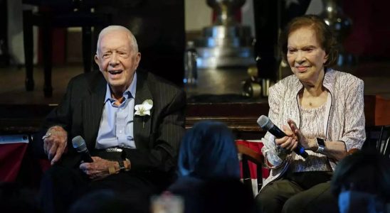 Rosalynn Carter Die fruehere US First Lady Rosalynn Carter ist im