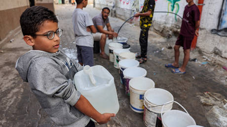 UN gibt Wasserwarnung fuer Gaza heraus – World