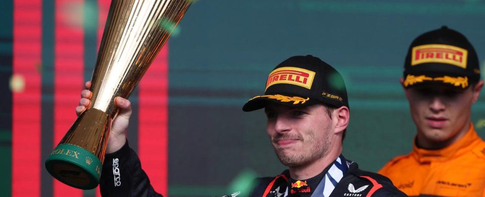 Verstappen sah dass Norris „ploetzlich nah dran war hatte aber