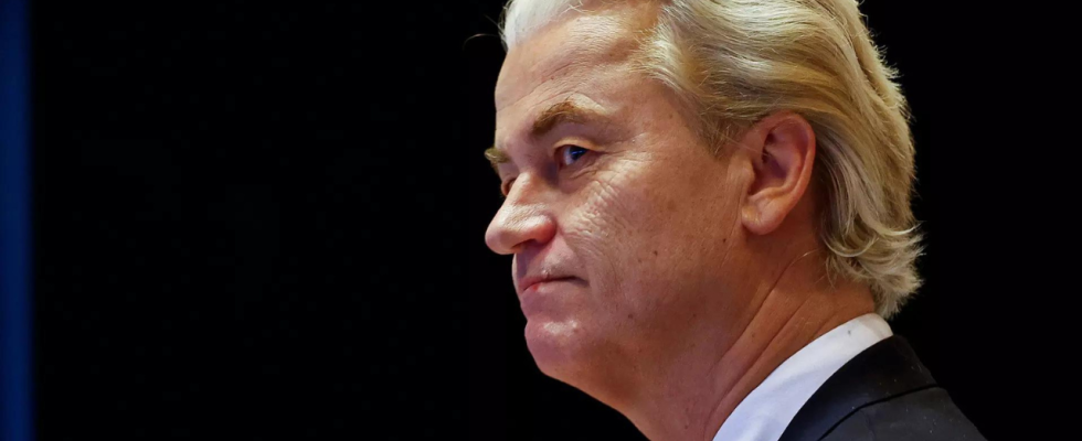 Wilders Die niederlaendischen Parteien positionieren sich nach Wilders‘ ueberraschendem Wahlsieg