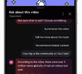YouTube testet generative KI Funktionen darunter eine Zusammenfassung von Kommentaren und