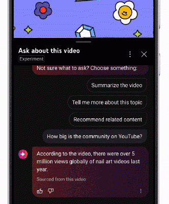 YouTube testet generative KI Funktionen darunter eine Zusammenfassung von Kommentaren und