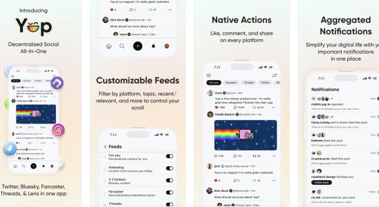Yup hackt eine Cross Posting App fuer X Threads Bluesky und andere