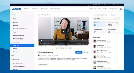 Zoom Zoom Clips sind jetzt weltweit verfuegbar Was das fuer Benutzer