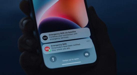 iPhone 14 Benutzer erhalten ein zusaetzliches Jahr kostenlos die Notfall SOS Funktion von