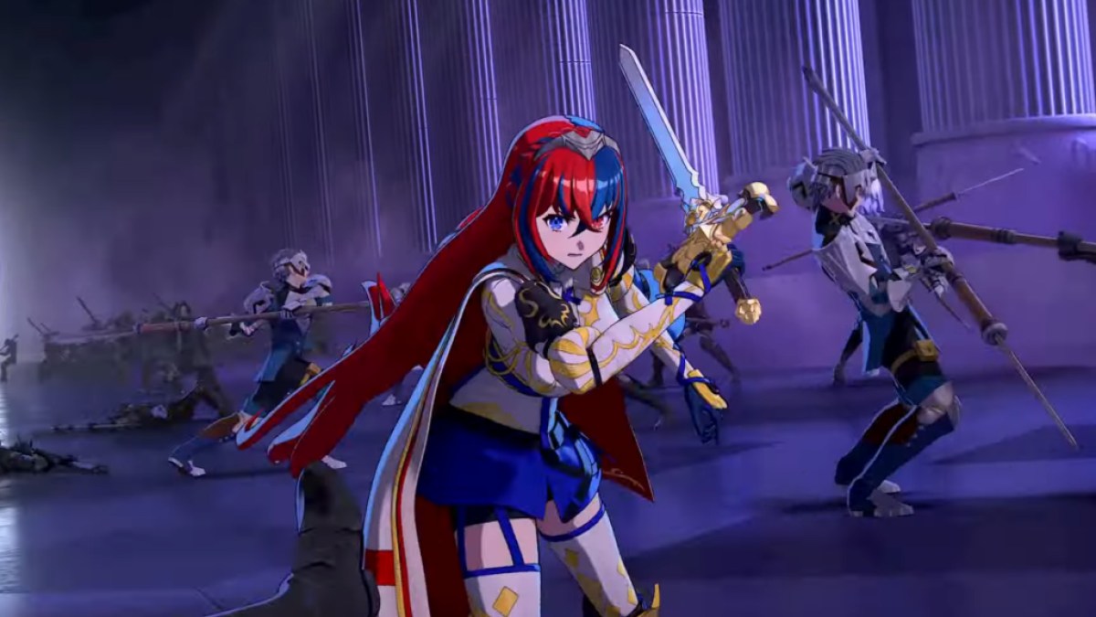 Eine Frau mit einem Schwert in Fire Emblem: Engage.  Dieses Bild ist Teil eines Artikels über die besten JRPGs des Jahres 2023.