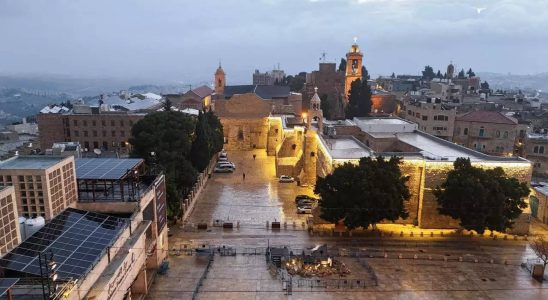 An Heiligabend gleicht Bethlehem einer Geisterstadt