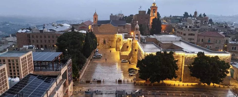 An Heiligabend gleicht Bethlehem einer Geisterstadt