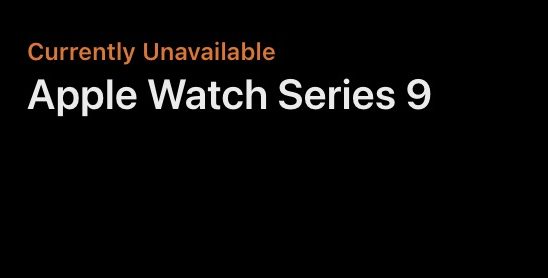 Apple hat den Online Verkauf der Watch Series 9 und Ultra