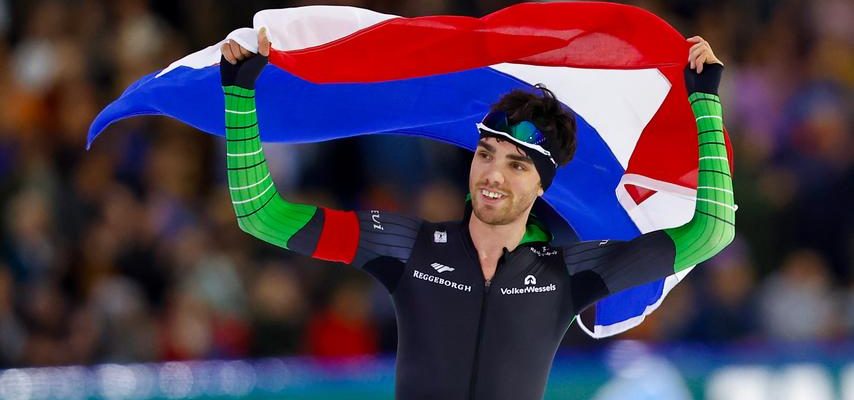 Bergsma weit ausserhalb des NK Podiums ueber 5000 Meter ueberlegener Roest