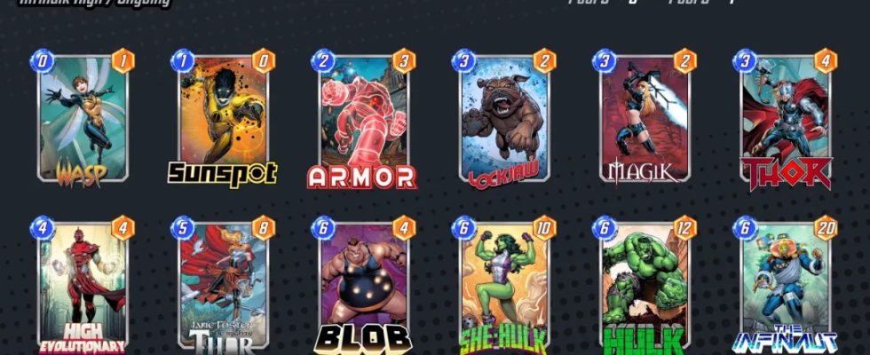 Beste Blob Decks in Marvel Snap