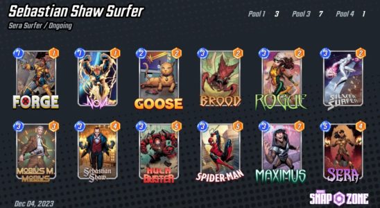 Beste Sebastian Shaw Decks in Marvel Snap