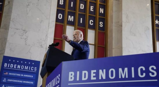 Biden Bidens Heimatstadt aeussert sich Einwohner von Scranton stehen „Bidenomics