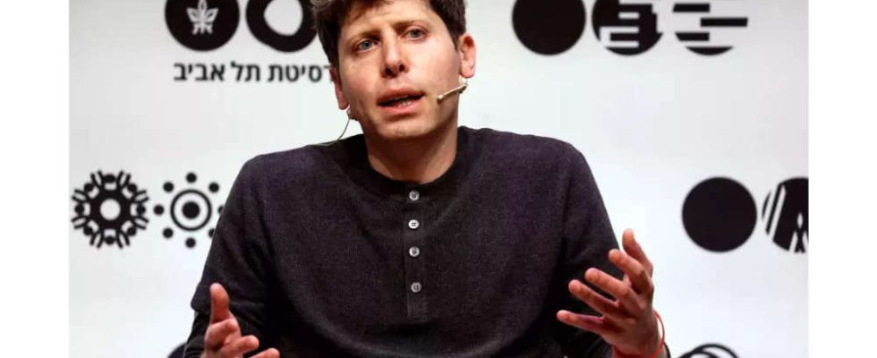 ChatGPT OpenAI CEO Sam Altman „hasst den Namen ChatGPT hier ist